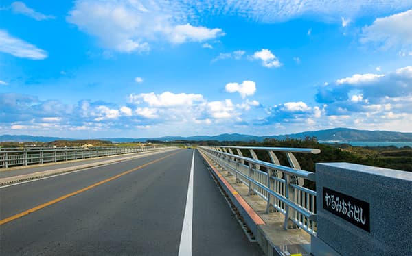 ワルミ大橋(車窓)